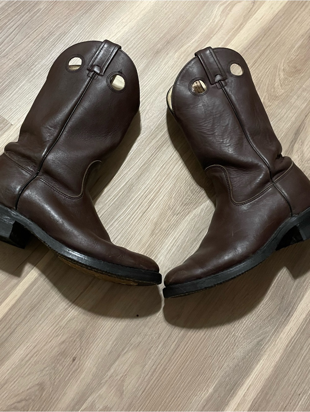 Canada West 5060 Men's Brown Walnut Loggertan Boots - Size 8 3E (Wide)